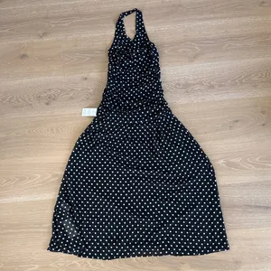 Sasha Therese Clara Polkadot Maxi Dress Size XS in Block White thumbnail 4
