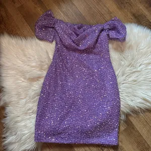 HELLO MOLLY Midnight Affair Sequin Mini Dress In Purple thumbnail 11