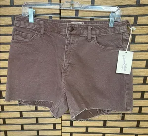 Universal Thread Brown‎ Midi Denim Shorts Size 10/30 thumbnail 1