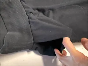 Vintage Nike Women’s Black Pull On Sweatpants Size Small pockets EUC thumbnail 3