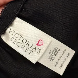 Vintage Victorias secret black embroidered floral and lace slip thumbnail 5