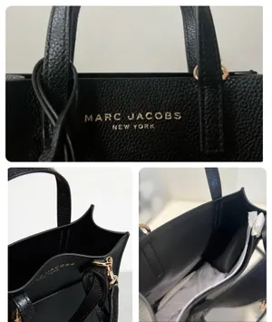 Marc Jacobs Black Leather Small Tote thumbnail 10
