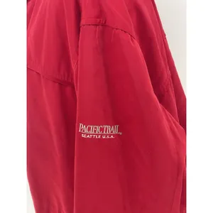 Vintage Pacific Trail‎ WomensSz Large Red Hooded Fleece Lined Winter Jacket thumbnail 8