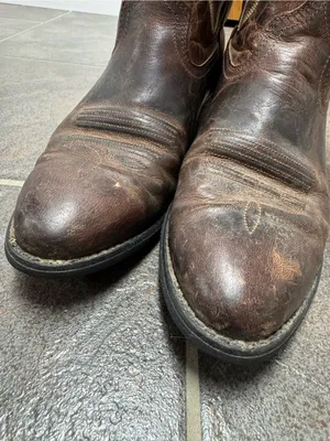 Ariat Heritage Western R Toe Cowboy Cowgirl Embroidered Boots Brown 6.5 10010266 thumbnail 5