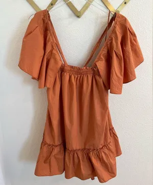 Free People Imogene Dress Terra Ruffle Babydoll Dress XS thumbnail 9