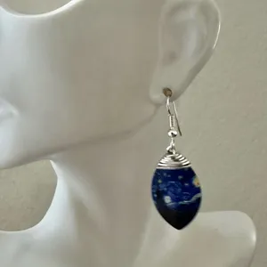 d’ears “Starry Night” Earrings – Vincent Van Gogh Artwork thumbnail 3