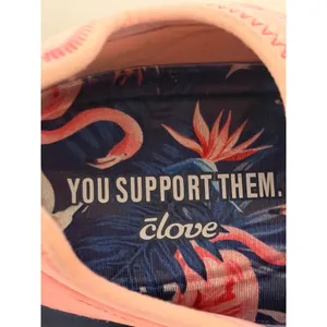Clove Healthcare Sneakers Sz 9 Pink Navy Gradient Water Resistant Nursing Shoes thumbnail 5