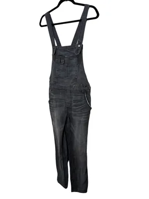 Free People Denim Overalls Size 27 – Vintage-Inspired Boyfriend Fit thumbnail 4