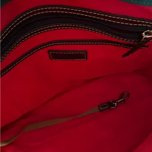 Dooney Bourke Brown Leather Shoulder Bag thumbnail 2