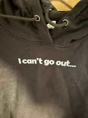 Sweatshirt Black Size XL thumbnail 2