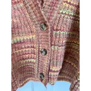Madewell Space-Dyed Waller Crop Cardigan Sweater size small thumbnail 3