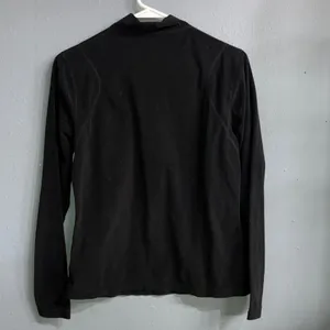 Paradox Black Fleece Long Sleeve Quarter-Zip Top Small #736 thumbnail 7