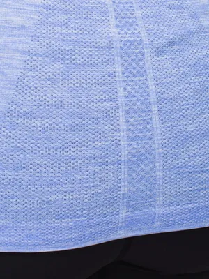 Lululemon Run: Swiftly Tech V Neck Heathered Lullaby Blue Size 6 thumbnail 7
