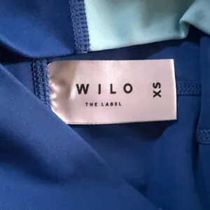 WILO The Label Colorblock High Waisted Leggings XS Blue Athletic Yoga Pants thumbnail 2