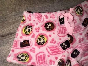 BRATZ Vinatge Y2K Grily Eraaa Super soft Plush Pink Shorts 2XL thumbnail 3
