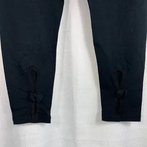 AERIE Capri Chill.Play.Move. legging stretch Pants Black Medium thumbnail 4