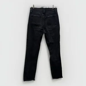 Abercrombie & Fitch The Mom High‎ rise Jean Black Grunge Streetwear Size 26 2R thumbnail 7