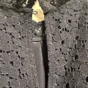 Ann Taylor Navy blue Sleeveless Lace Top thumbnail 4