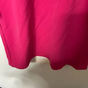 Tuckernuck Fuchsia Pink Avery Terry Shirt Dress Mini Button Stand Collar S thumbnail 5