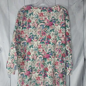 Victoria's Secret Gold Label Vintage 90's Floral Pull-Over Pajama Dress thumbnail 8