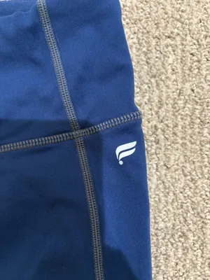 Fabletics Leggings Blue High-Waisted thumbnail 2