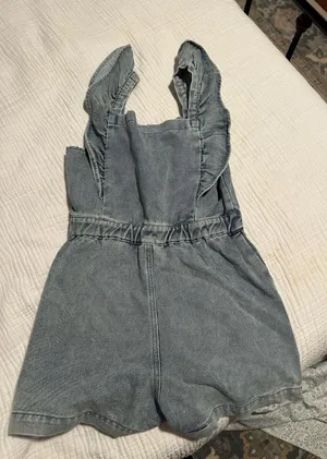 Denim romper Blue thumbnail 2