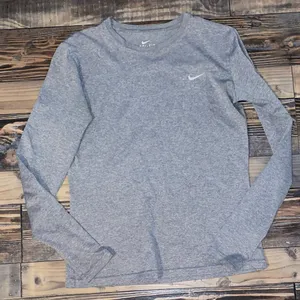 Nike Heather Gray Nike Long Sleeve Tee size small thumbnail 1