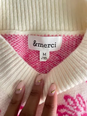 &Merci Boutique Sweater White thumbnail 4