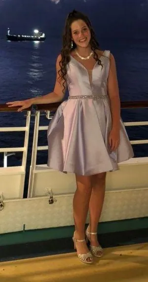 Clarisse Homecoming Dress thumbnail 1