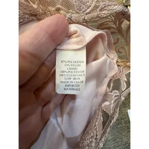 NWT Caroline Rose Size XS Bella Soiree Bell Sleeve Swing Dress ‎ $448 New Lace thumbnail 5