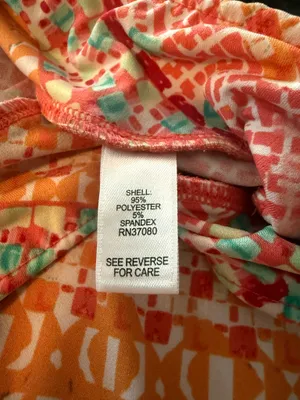 {CATO} Silky Wide Leg Printed Palazzo Pants - Pink Multicolor thumbnail 5