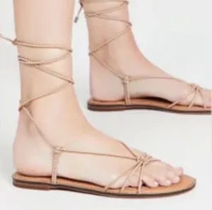 Madewell Leather Lace up Gladiator Sandals thumbnail 2