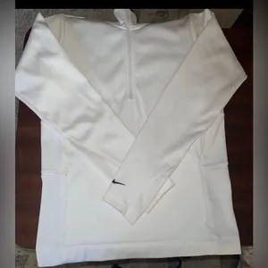 Nike golf women 1/2 zip cover-up Long sleeve size M White-Zip Pullover thumbnail 5