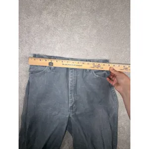 VTG Women's 90s Denim Wrangler Jeans WPL6428 15x32 (30x32) Cowgirl Cut Gray Wash thumbnail 6