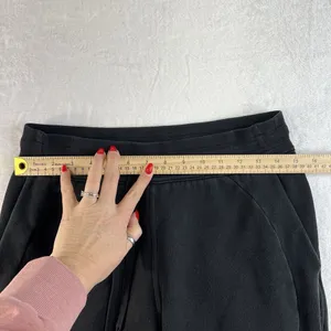 Lululemon Athletica 6 Scuba High Rise Jogger Fleece 28" Black Light Terry Cotton thumbnail 11