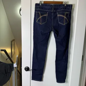 Cruel Denim Abby Dark Wash Skinny High Waist Jean Embroidered Pocket Western‎ 31 thumbnail 5