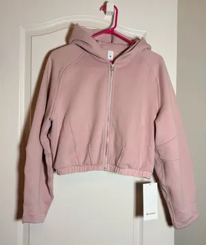 Lululemon Loungeful Relaxed-Fit Full-Zip Cropped Hoodie. thumbnail 1