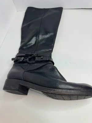 Via Spiga Black Leather Boots Womens Size 7.5M thumbnail 4