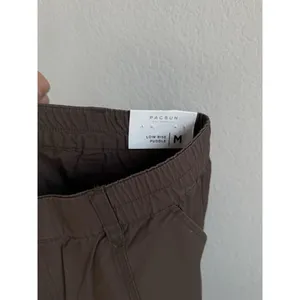 Pacsun Women’s Brown 90's Baggy Cargo Pant Low Rise Puddle‎ Size Medium NEW thumbnail 9