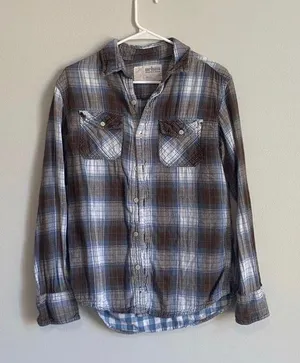 Flannel Button-Up thumbnail 1