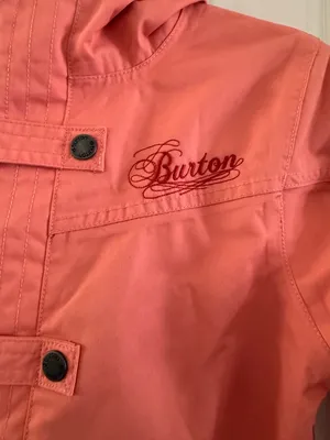 Burton Coral Pink‎ Hooded Snowboarding Ski jacket Women's XS thumbnail 4
