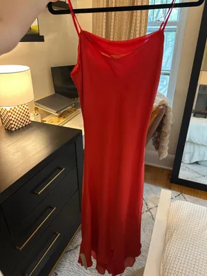 Aritzia Wilfred Red Dress thumbnail 4