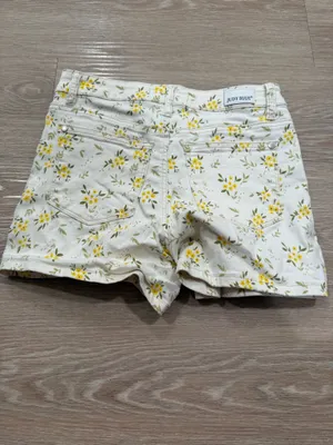 Judy Blue Mid Rise Floral Print Denim Shorts thumbnail 5