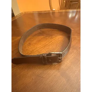 Paul Harris Med Belt With Gold Buckle Brown thumbnail 4