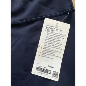 Lululemon Wunder Train High Rise 28” True Navy Size 8 NWT thumbnail 4