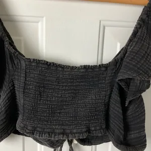 Daily Practice‎ from Anthropologie Black Cropped Bra Top Size XL New thumbnail 5