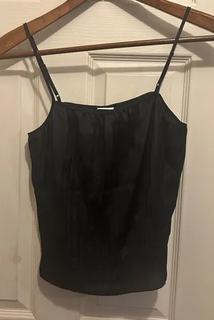 A New Day Black Camisole Top - size small thumbnail 1