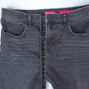 Spanx Shape Jeans Women XL Petite Black Authentic 360 90s Straight Leg 21596Q thumbnail 9