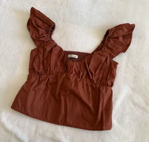 Abercrombie Peplum Babydoll Top thumbnail 2