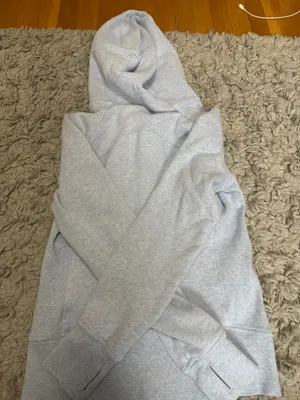 Lululemon Full-Zip Scuba Hoodie Blue thumbnail 3